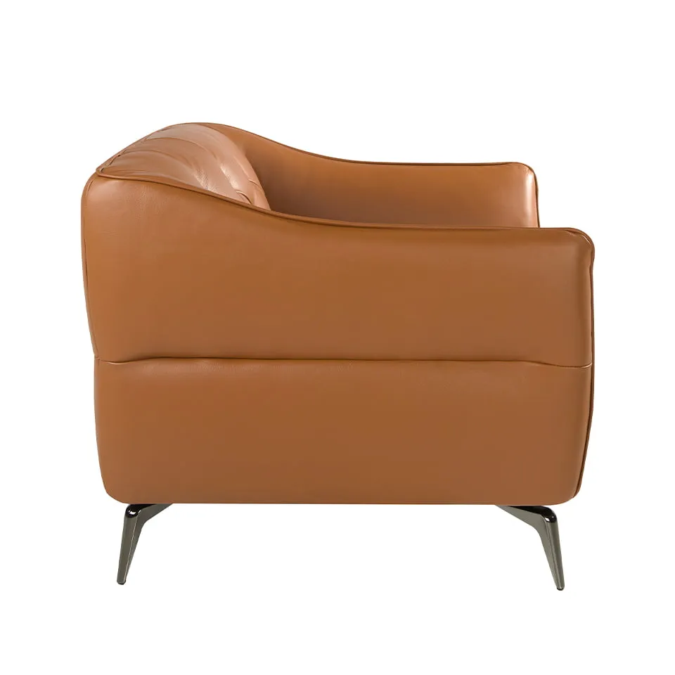 Кресло Angel Cerda 5098/KF150-1P с кожаной обивкой капитоне