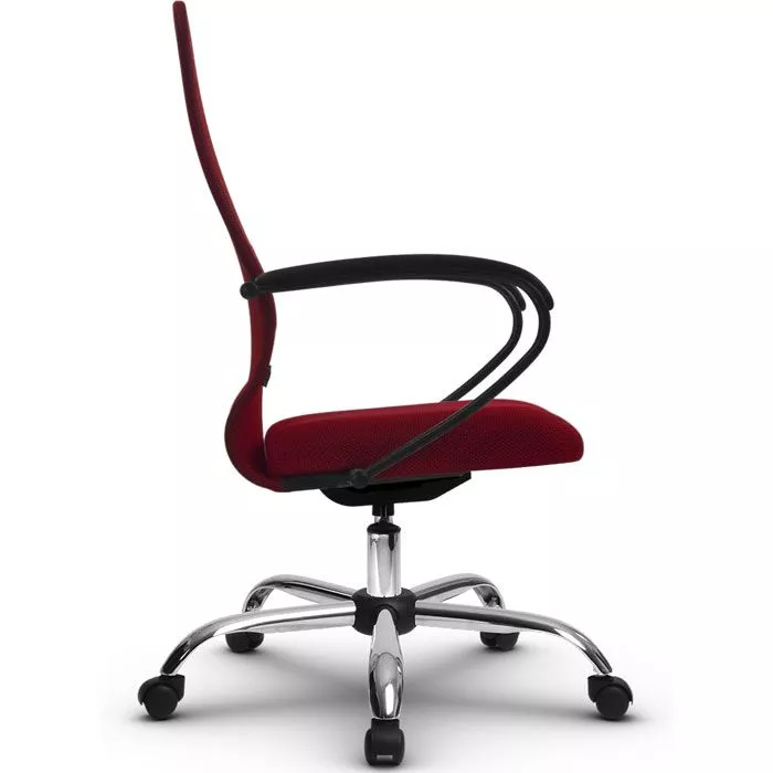 Кресло компьютерное SU-СК130-8P Ch Красный / красный