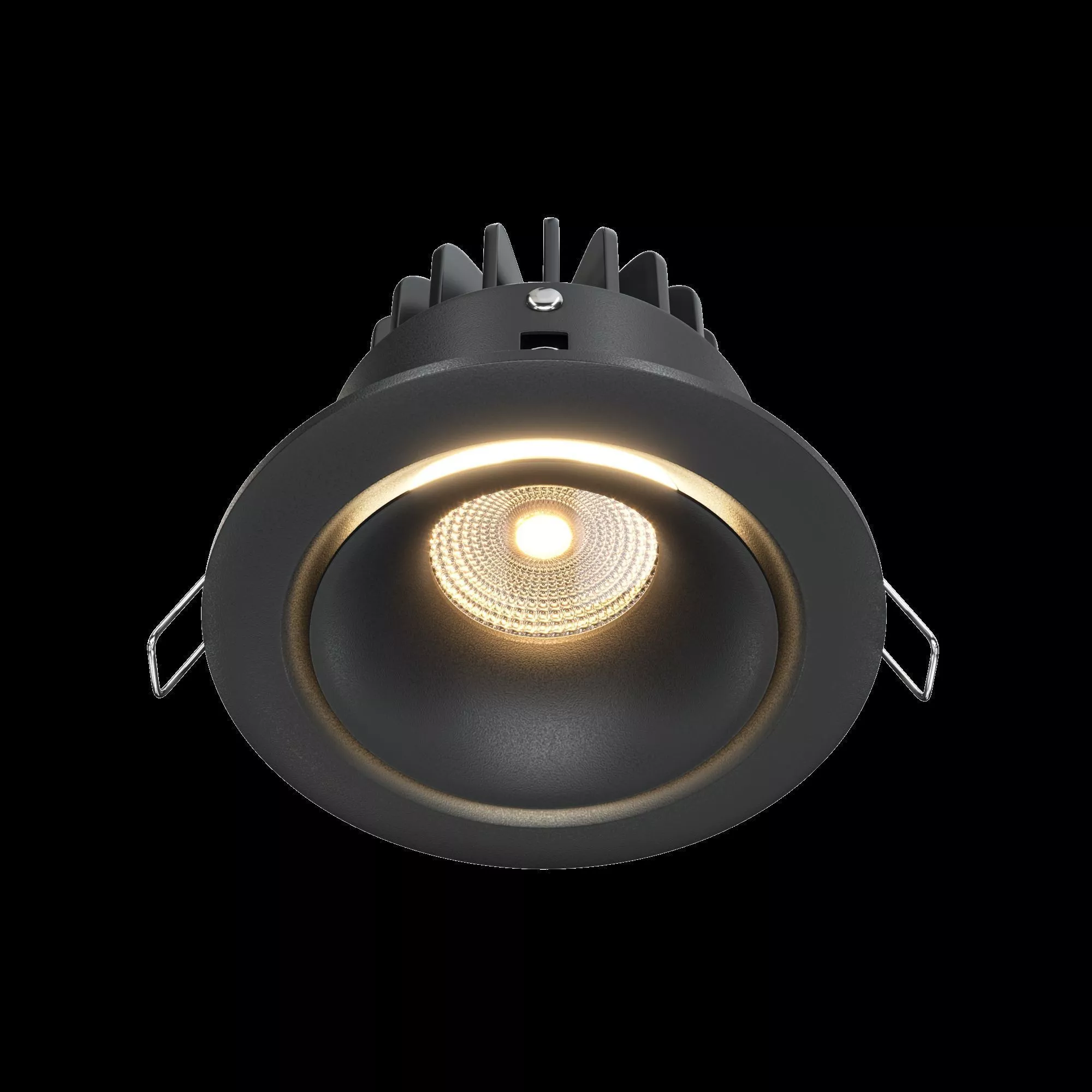 Точечный встраиваемый светильник Maytoni Yin DL031-L12W3K-D-B