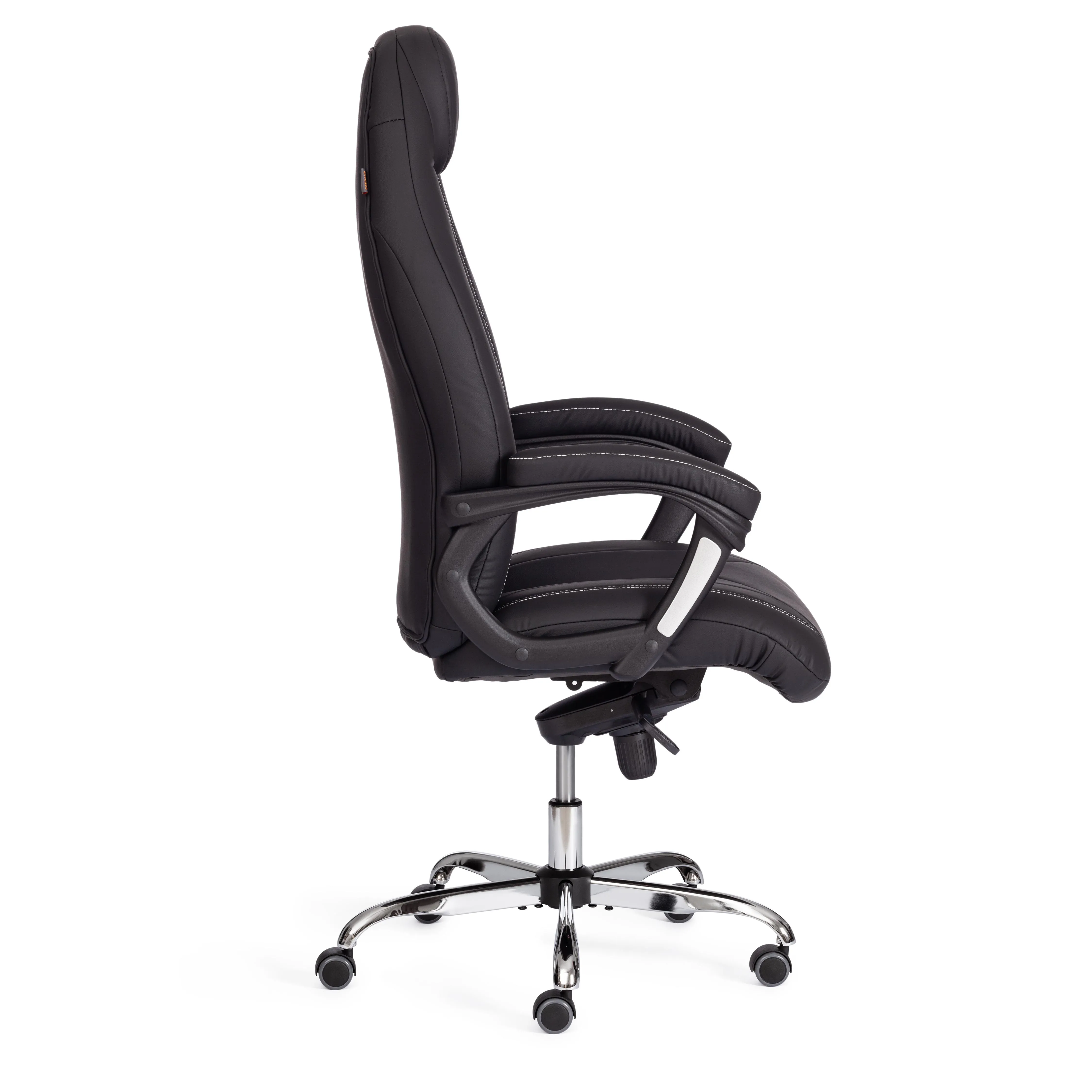 Кресло руководителя BOSS Lux экокожа черный