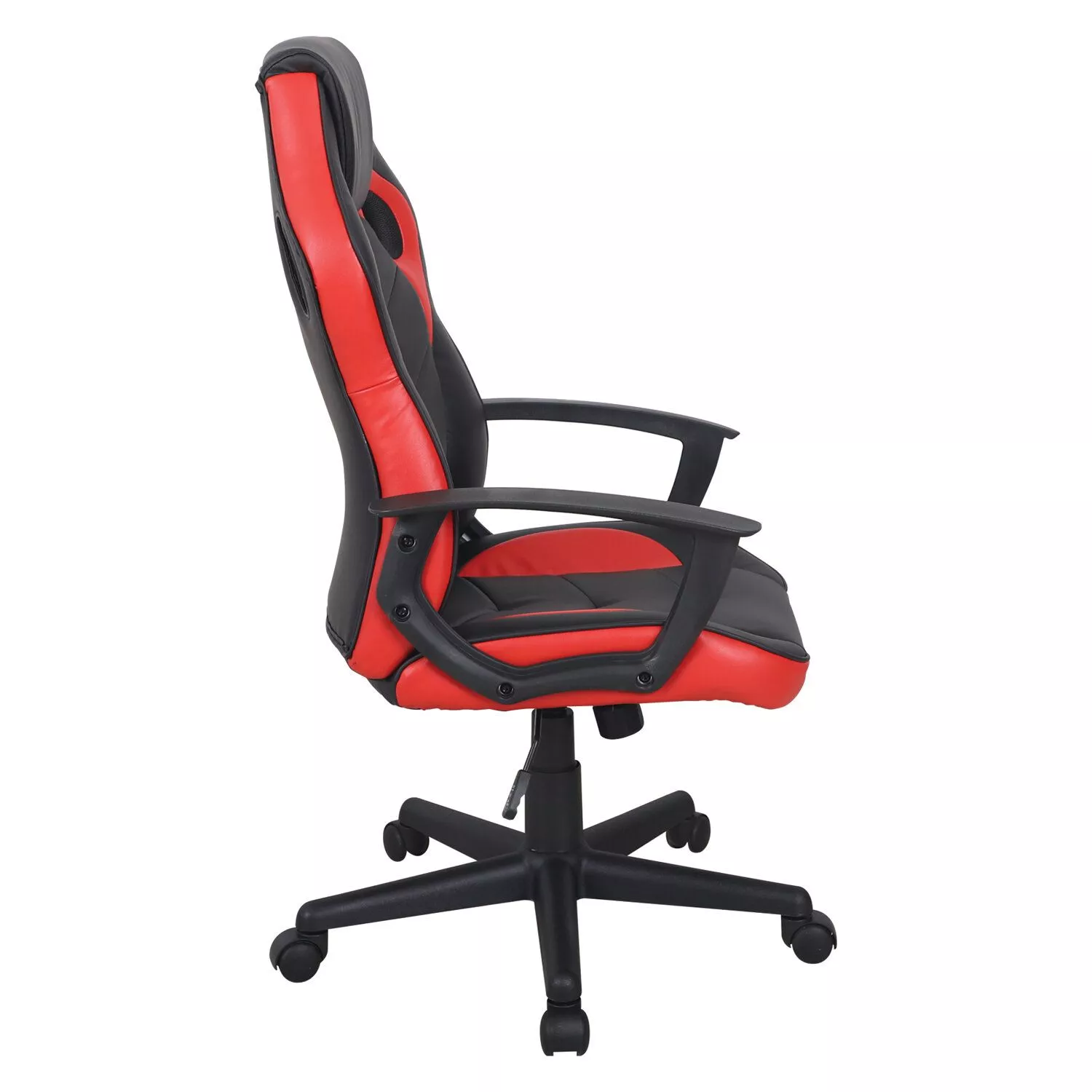 Кресло компьютерное BRABIX Fighter GM-008 черный красный 532506
