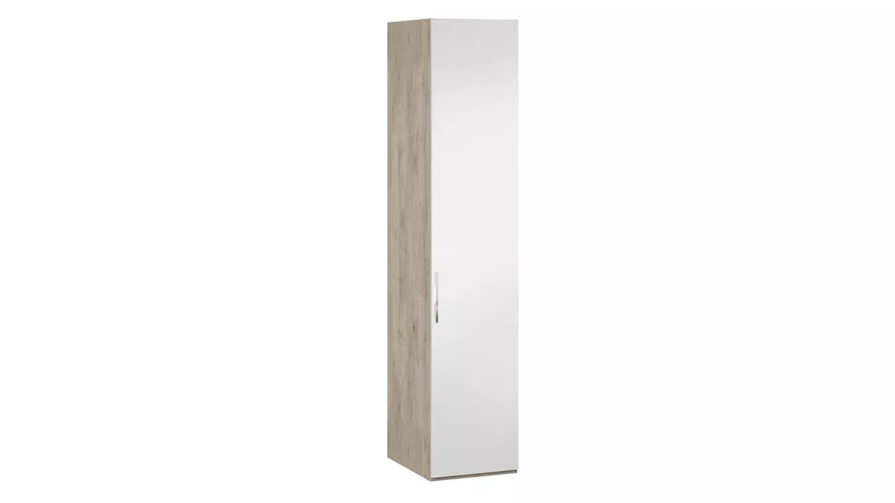 Шкаф для белья с зеркальной дверью правый баттл рок Эмбер СМ-348.07.002 R