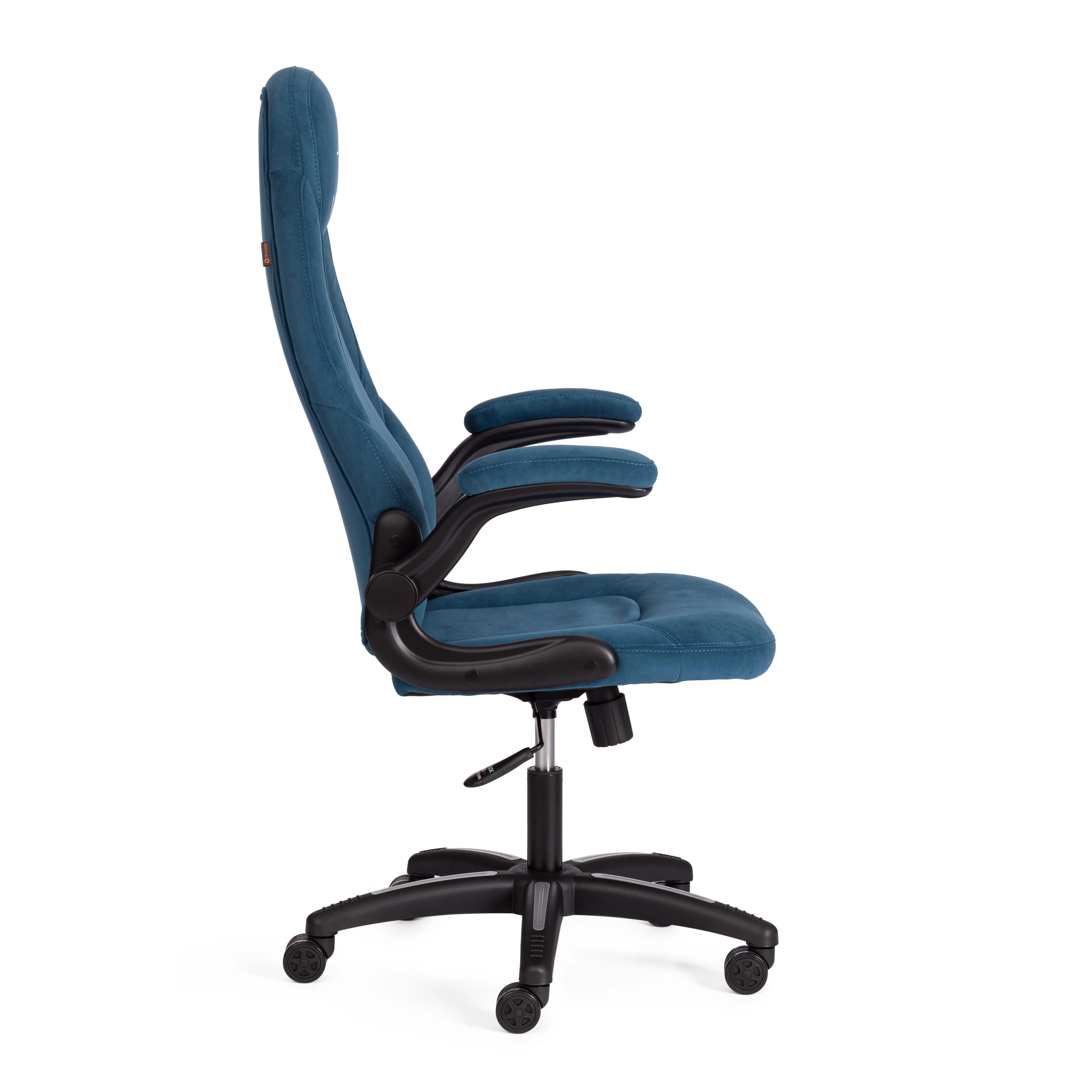 Кресло компьютерное BAZUKA флок синий