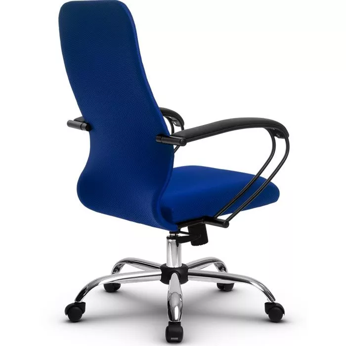 Кресло компьютерное SU-СК130-10 Ch Синий / синий