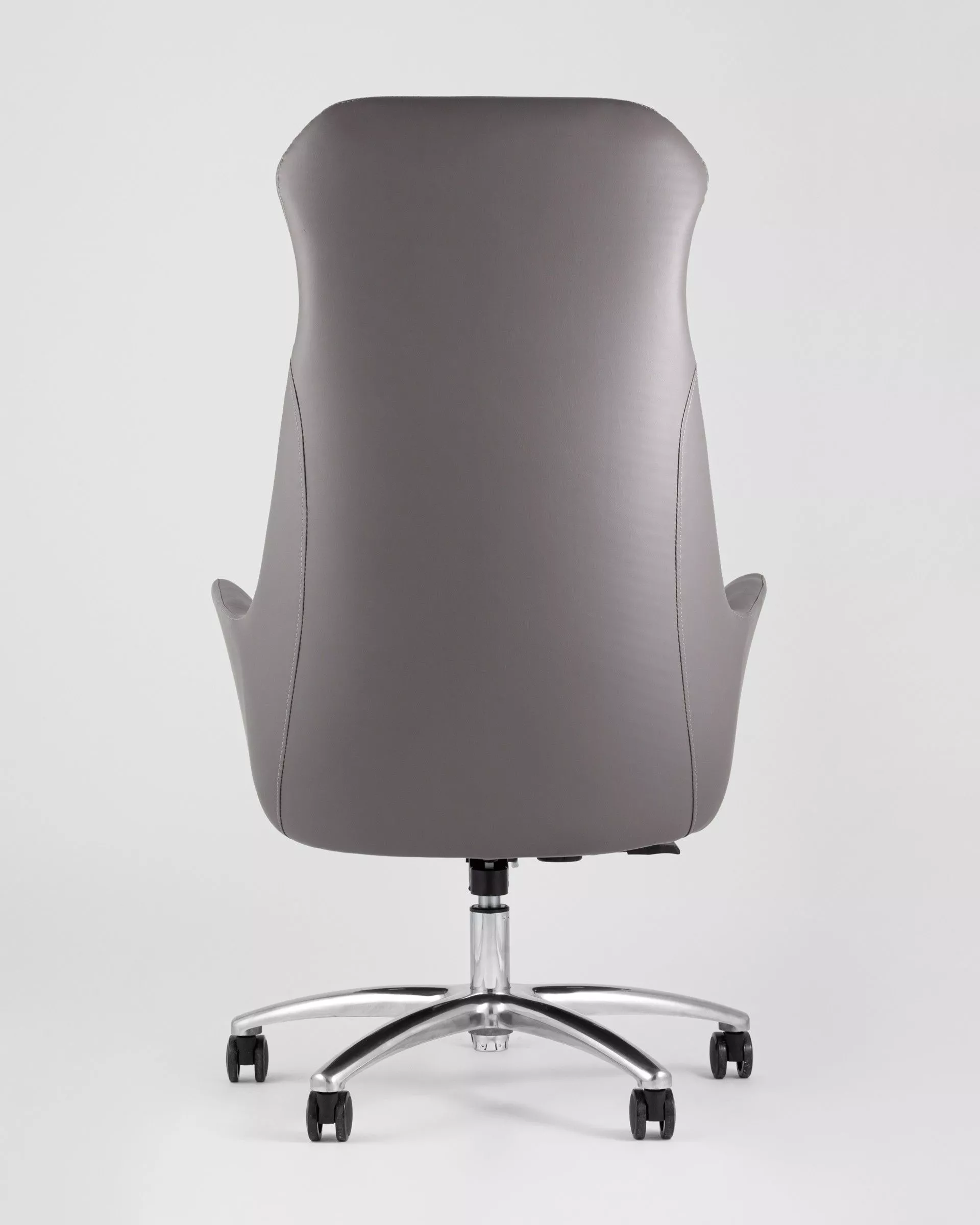 Кресло руководителя TopChairs Viking усиленное до 200 кг серое
