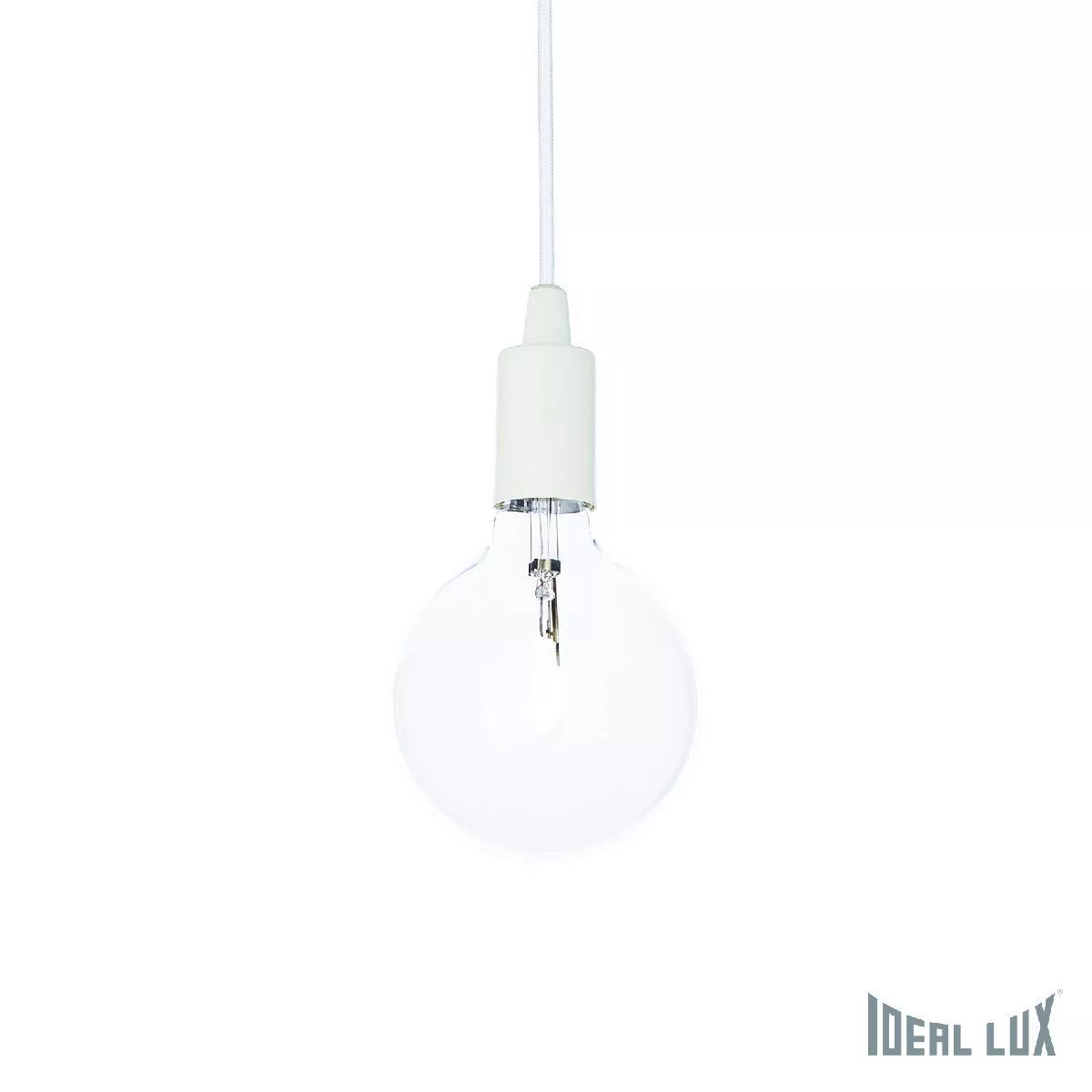 Подвесной светильник Ideal Lux EDISON SP1 BIANCO