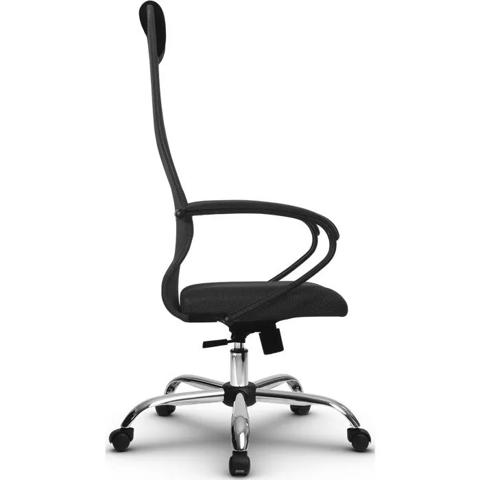 Кресло компьютерное SU-BК130-8 Ch Темно-серый / темно-серый