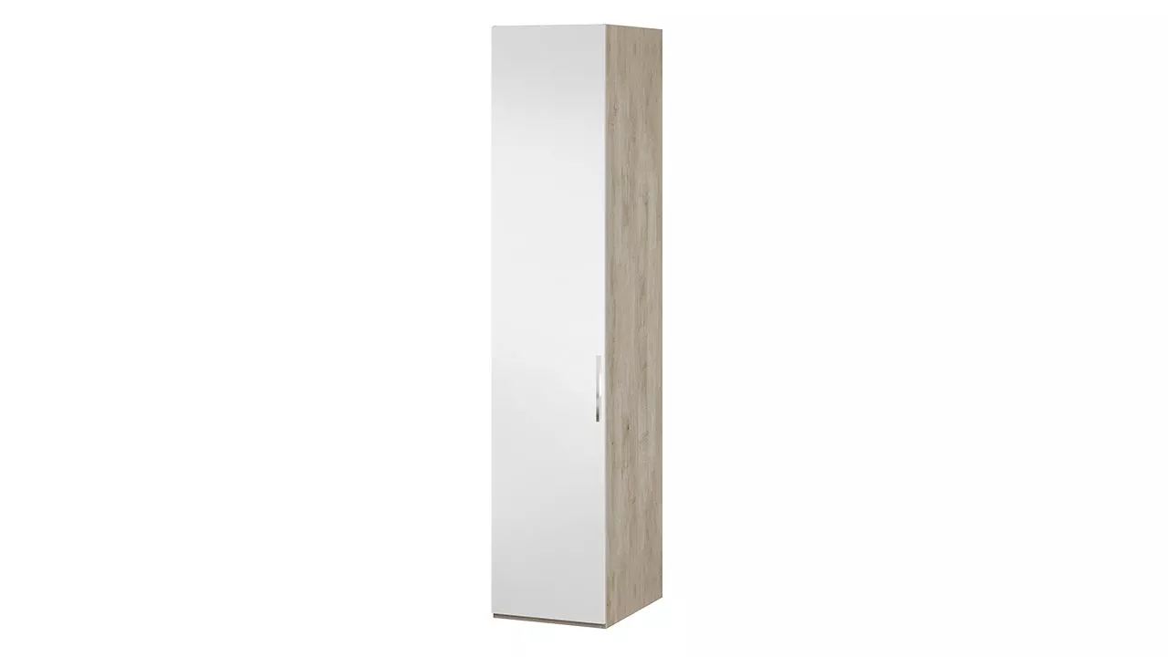 Шкаф для белья с зеркальной дверью левый баттл рок Эмбер СМ-348.07.002 L
