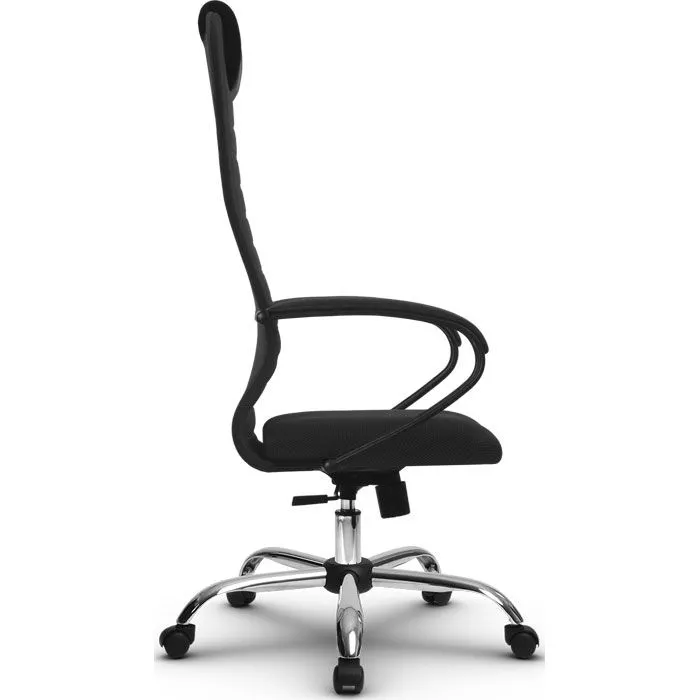 Кресло компьютерное SU-BK130-10 Ch Темно-серый / темно-серый