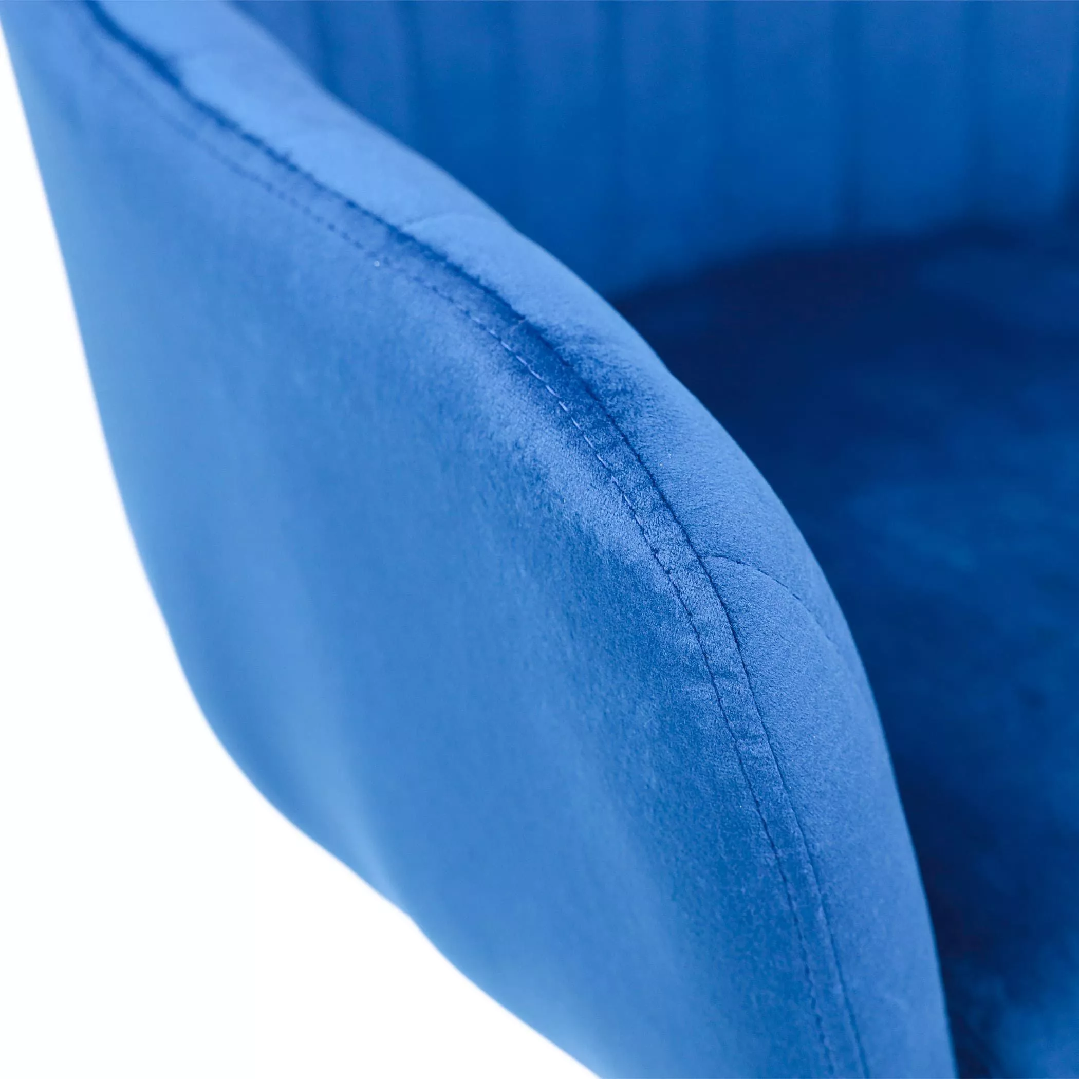 Кресло для персонала Sark синий велюр