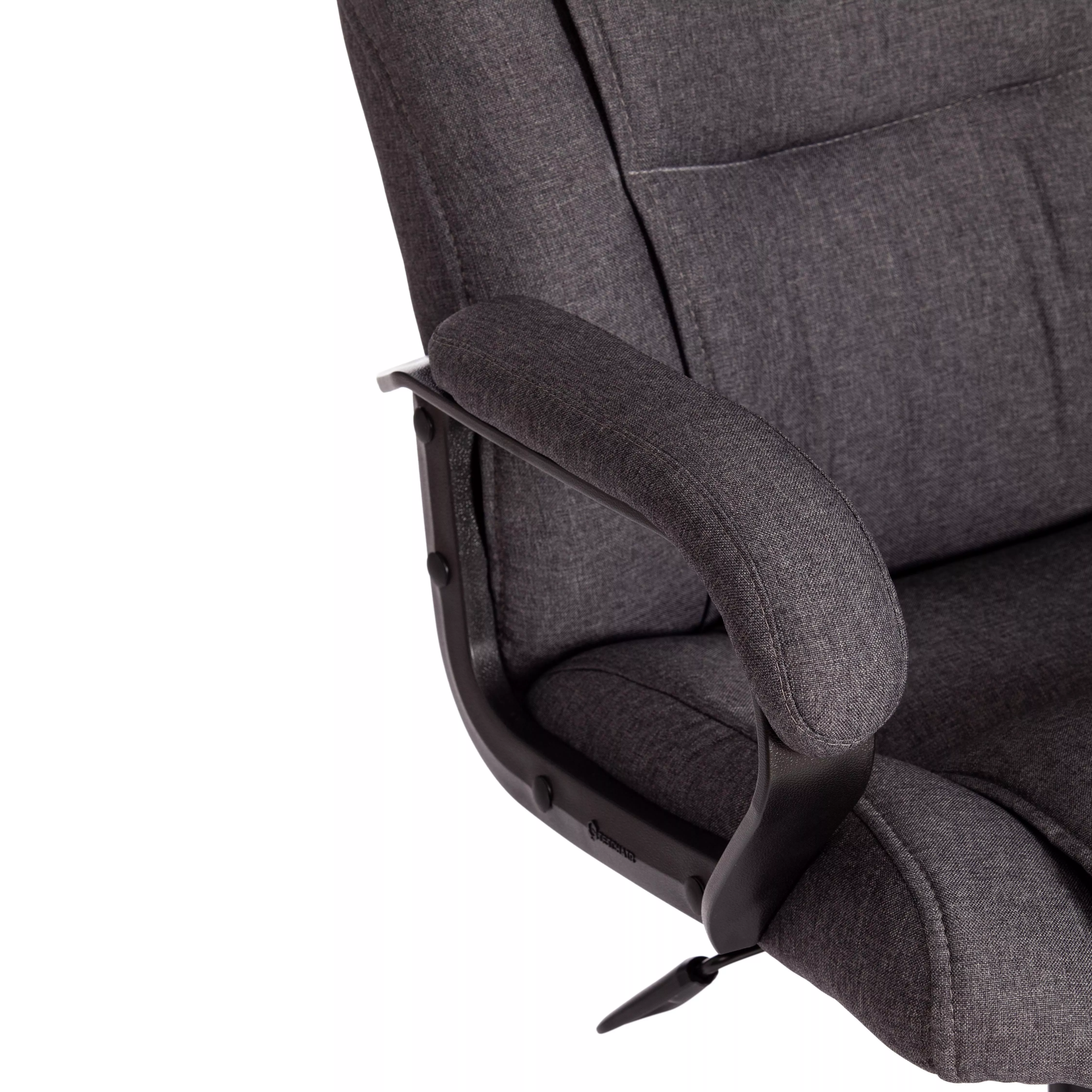 Кресло BERGAMO хром (22) ткань темно-серый