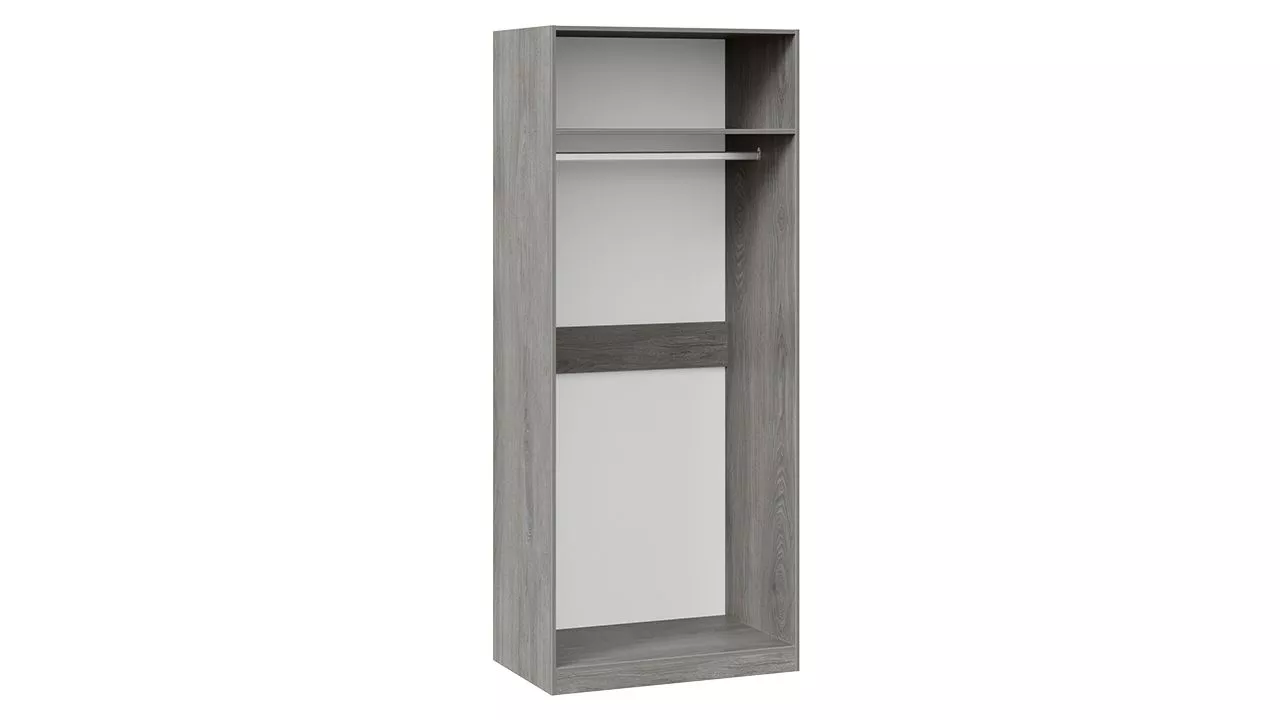 Шкаф для одежды с зеркальными дверями дуб гамильтон Эмбер СМ-348.07.004