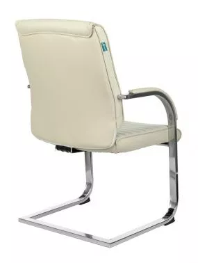 Кресло для посетителей Бюрократ T-8010N-LOW-V OR-10 слоновая кость