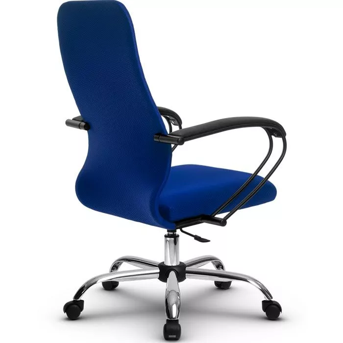 Кресло компьютерное SU-СК130-10P Ch Синий / синий