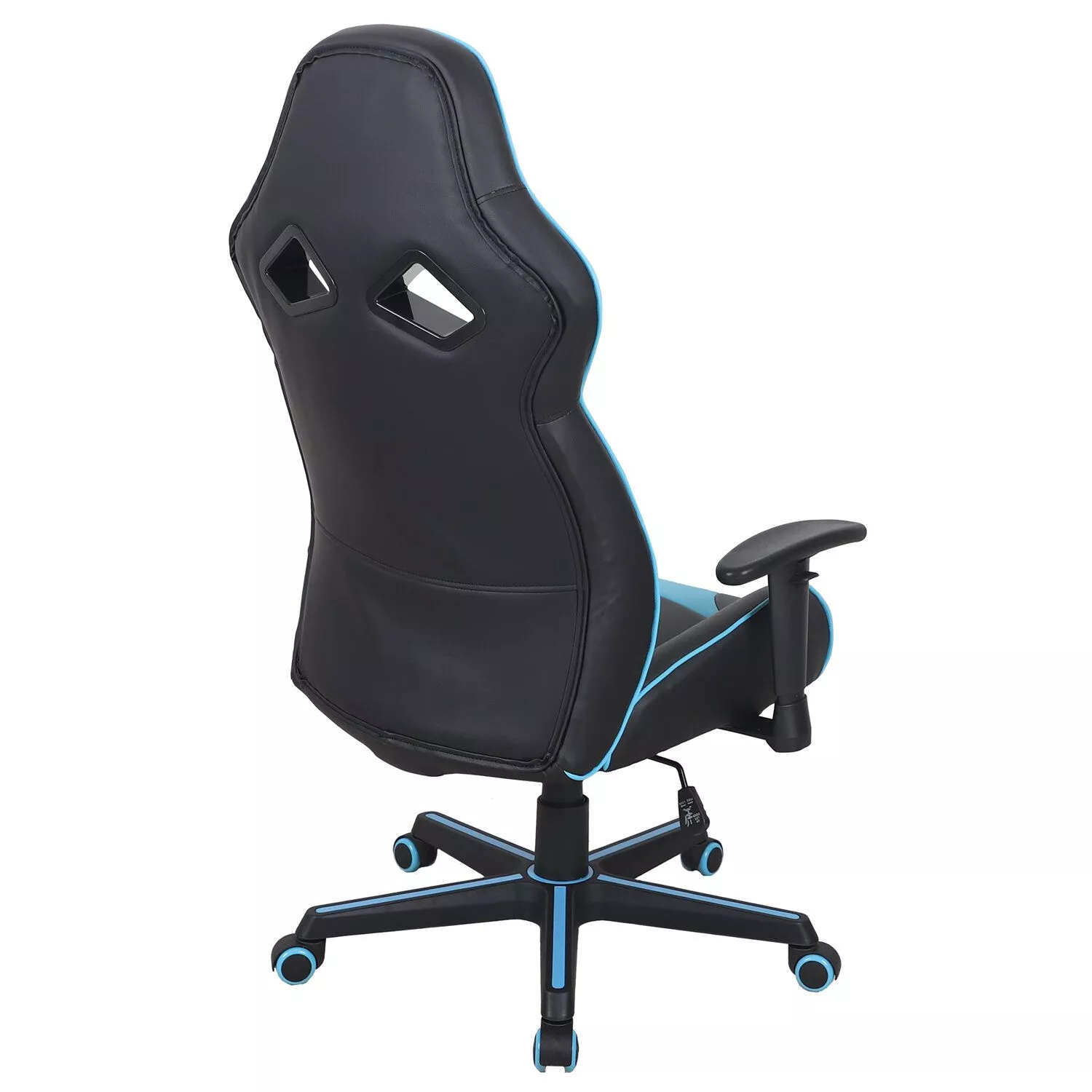 Кресло компьютерное BRABIX Storm GM-006 черный голубой 532501