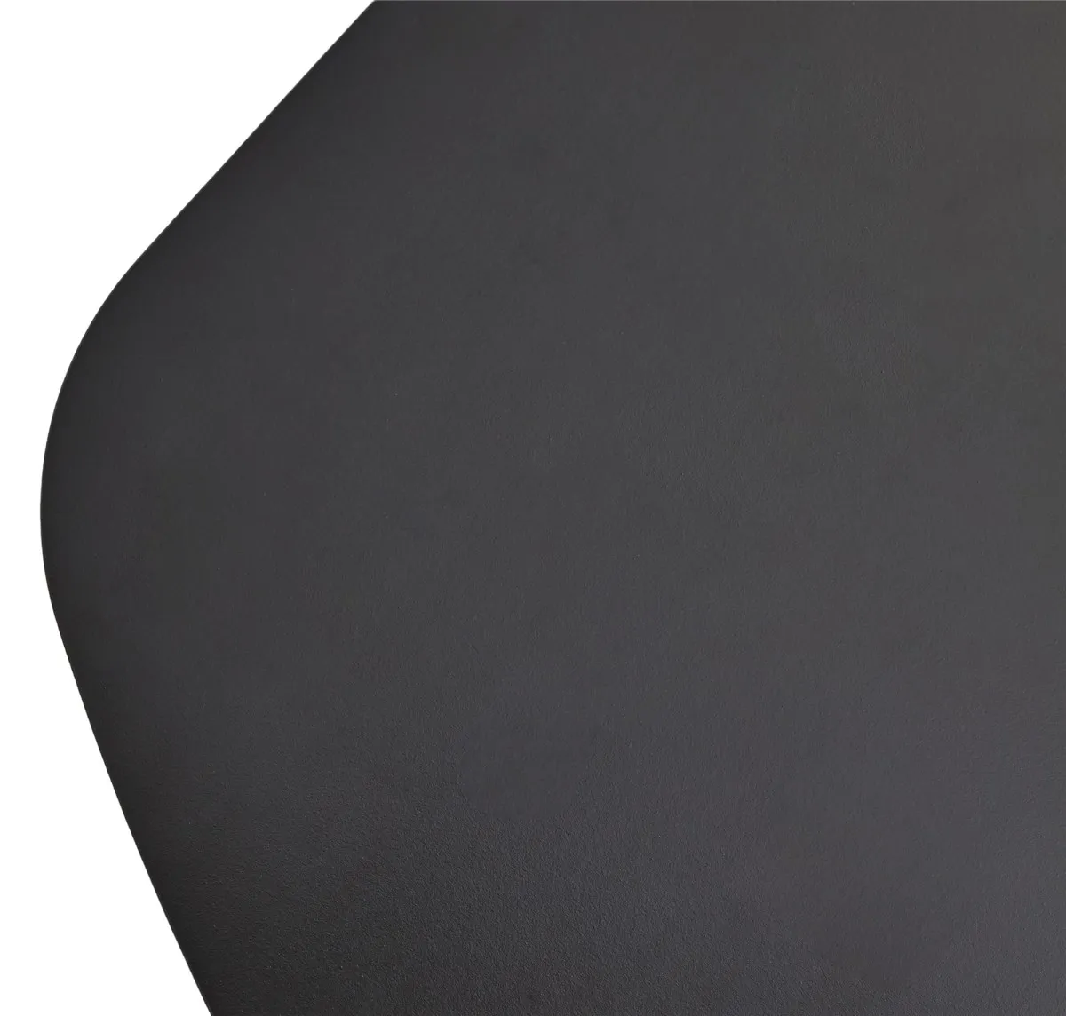 Стол DESIO 180 PURE BLACK SOLID CERAMIC Черный мрамор матовый керамика/Черный каркас