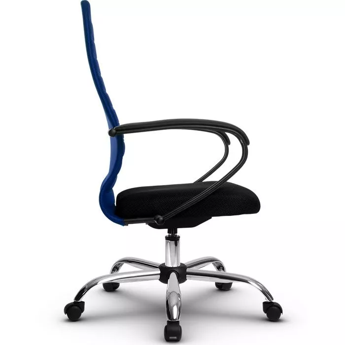Кресло компьютерное SU-СК130-10P Ch Синий / черный