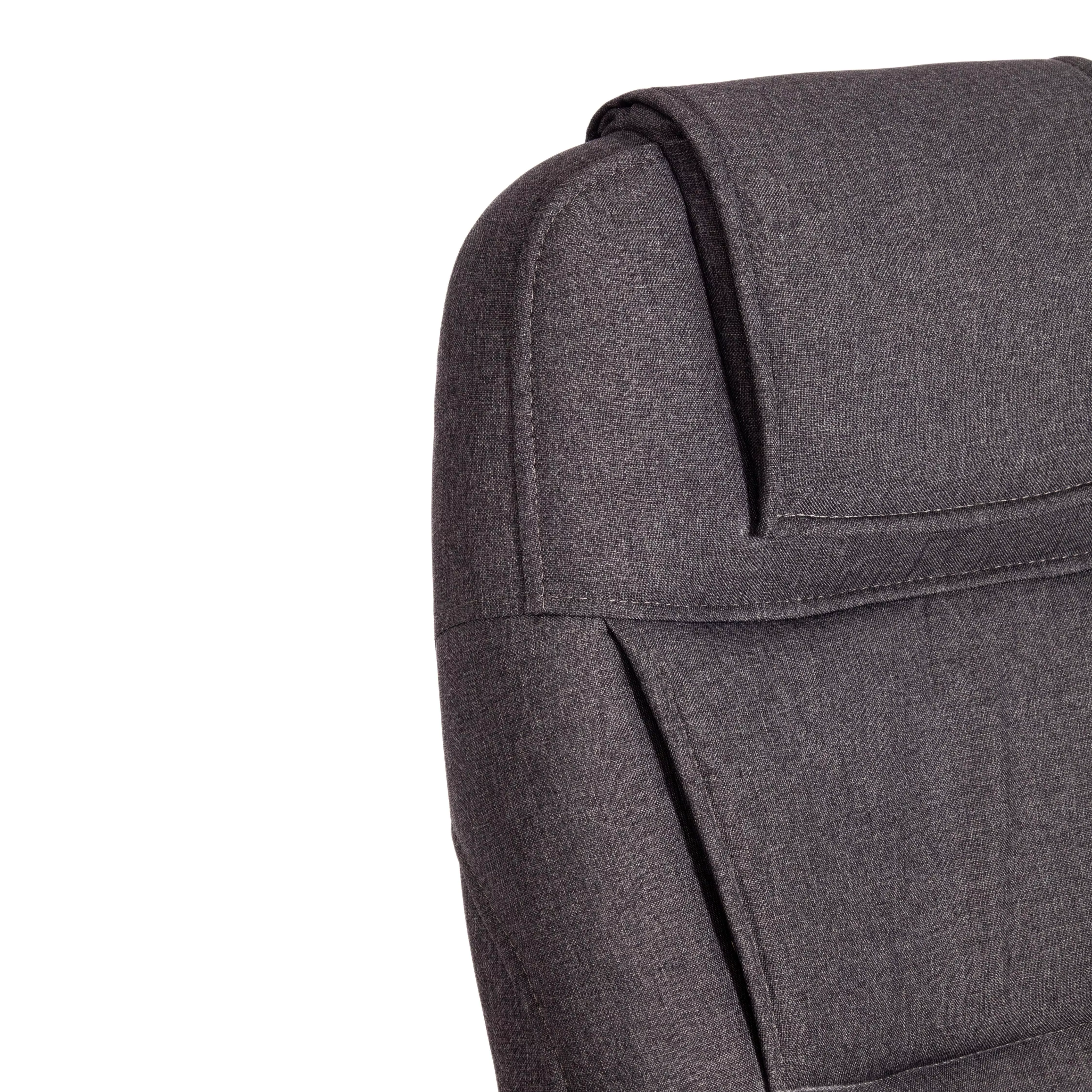 Кресло BERGAMO хром (22) ткань темно-серый
