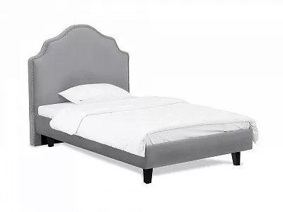 Кровать 120х200 Princess II L серый 575165