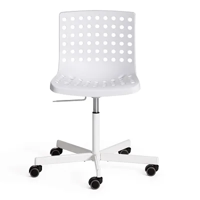 Офисное кресло SKALBERG OFFICE (mod. C-084-B) Пластик White (белый)