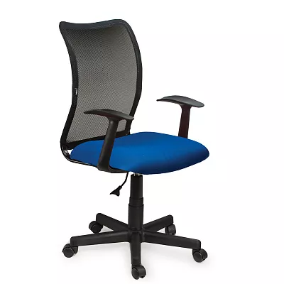 Кресло офисное BRABIX Spring MG-307 Синий черный 531404