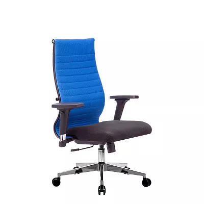 Кресло компьютерное Метта Комплект 19/2D Ch синий