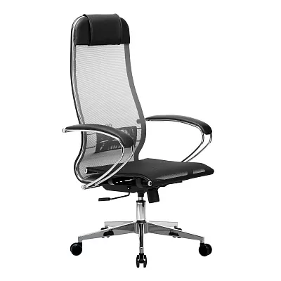 Кресло компьютерное Метта Комплект 4 Ch серый