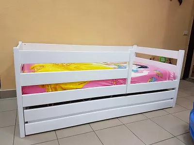 Детская кровать-манеж Сонечка с ящиком