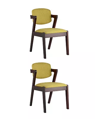 Комплект стульев обеденный VIVA оливковый 2 шт