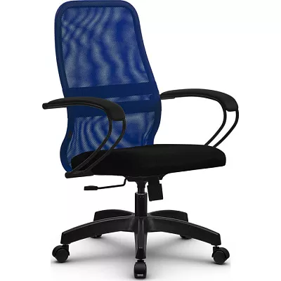 Кресло компьютерное SU-СК130-8 Pl Синий / черный