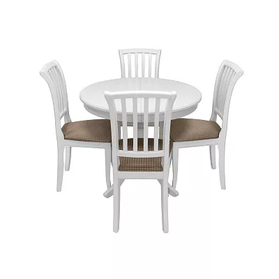 Стол и стулья (комплект) Leset Луизиана 1Р + Остин Flora