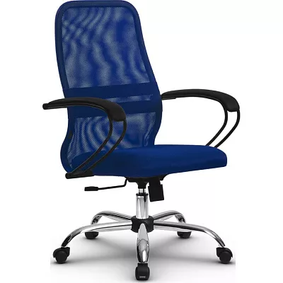 Кресло компьютерное SU-СК130-8 Ch Синий / синий