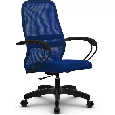 Кресло компьютерное SU-СК130-8P Pl Синий / синий