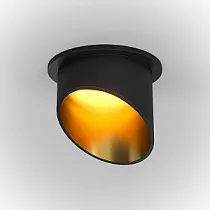 Точечный встраиваемый светильник Maytoni Lipari DL044-01-GU10-B