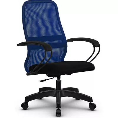 Кресло компьютерное SU-СК130-8P Pl Синий / черный