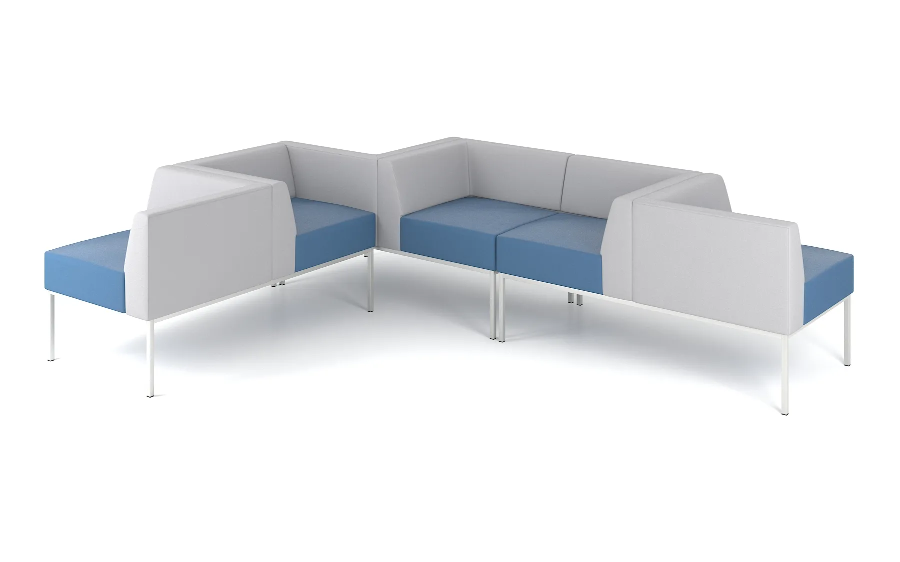 Модульный офисный диван для посетителей toForm М3 Open view