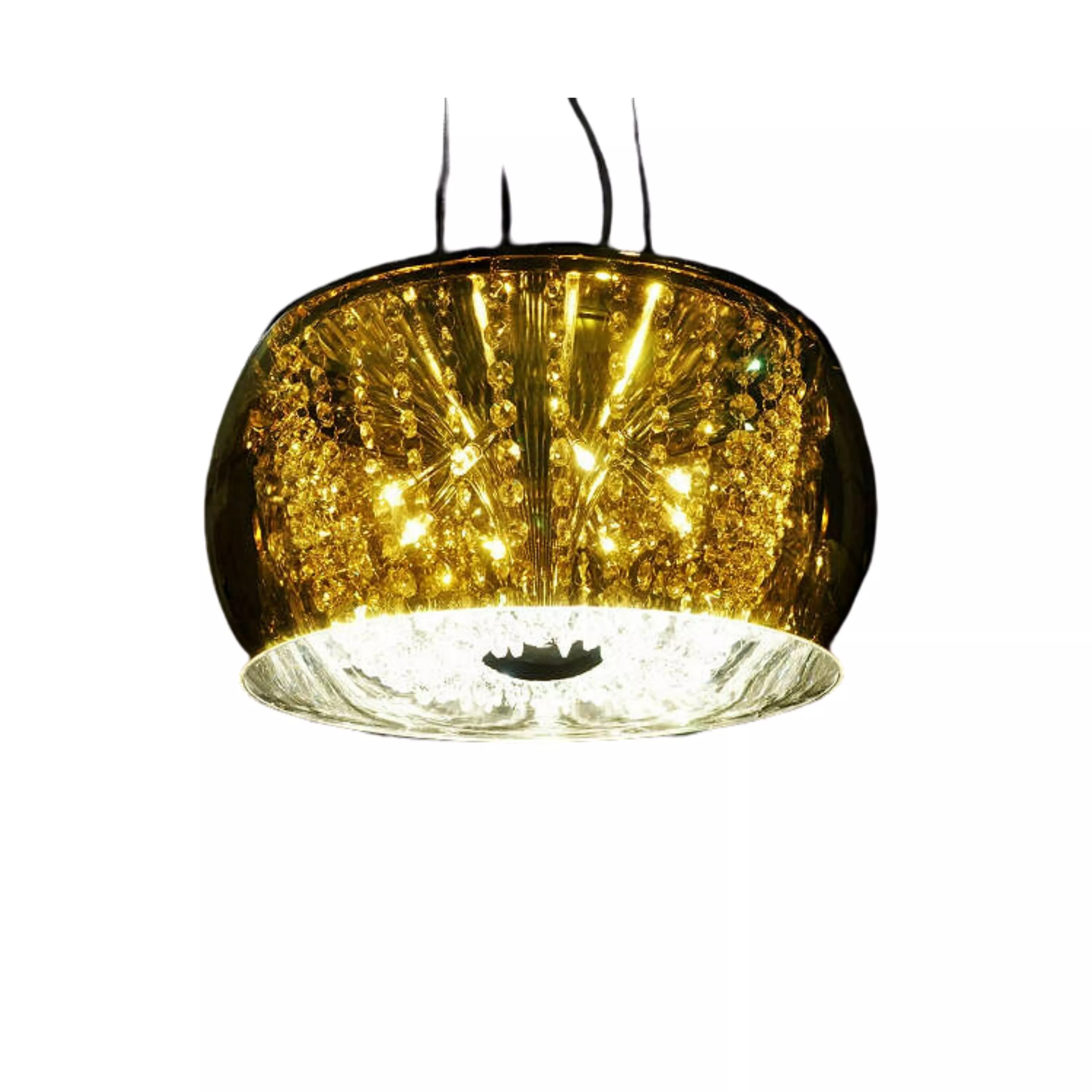 Подвесная люстра Lumina Deco DISPOSA LDP 7018-500 GD