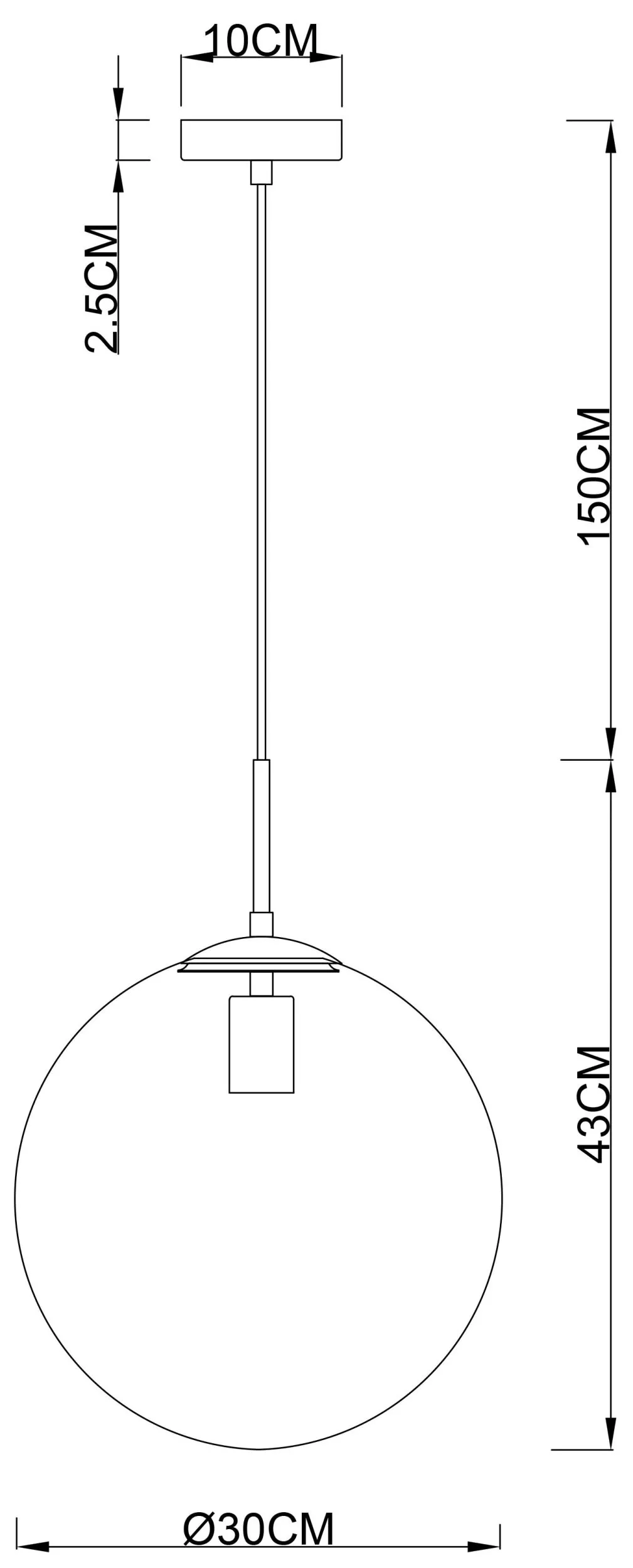Подвесной светильник ARTE LAMP VOLARE A1562SP-1PB