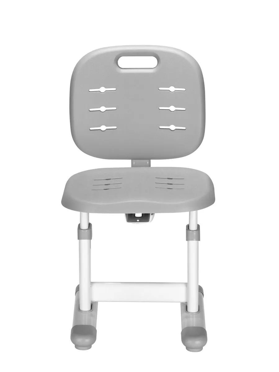 Комплект парта и стул (растущие) SET Holto-2 серый