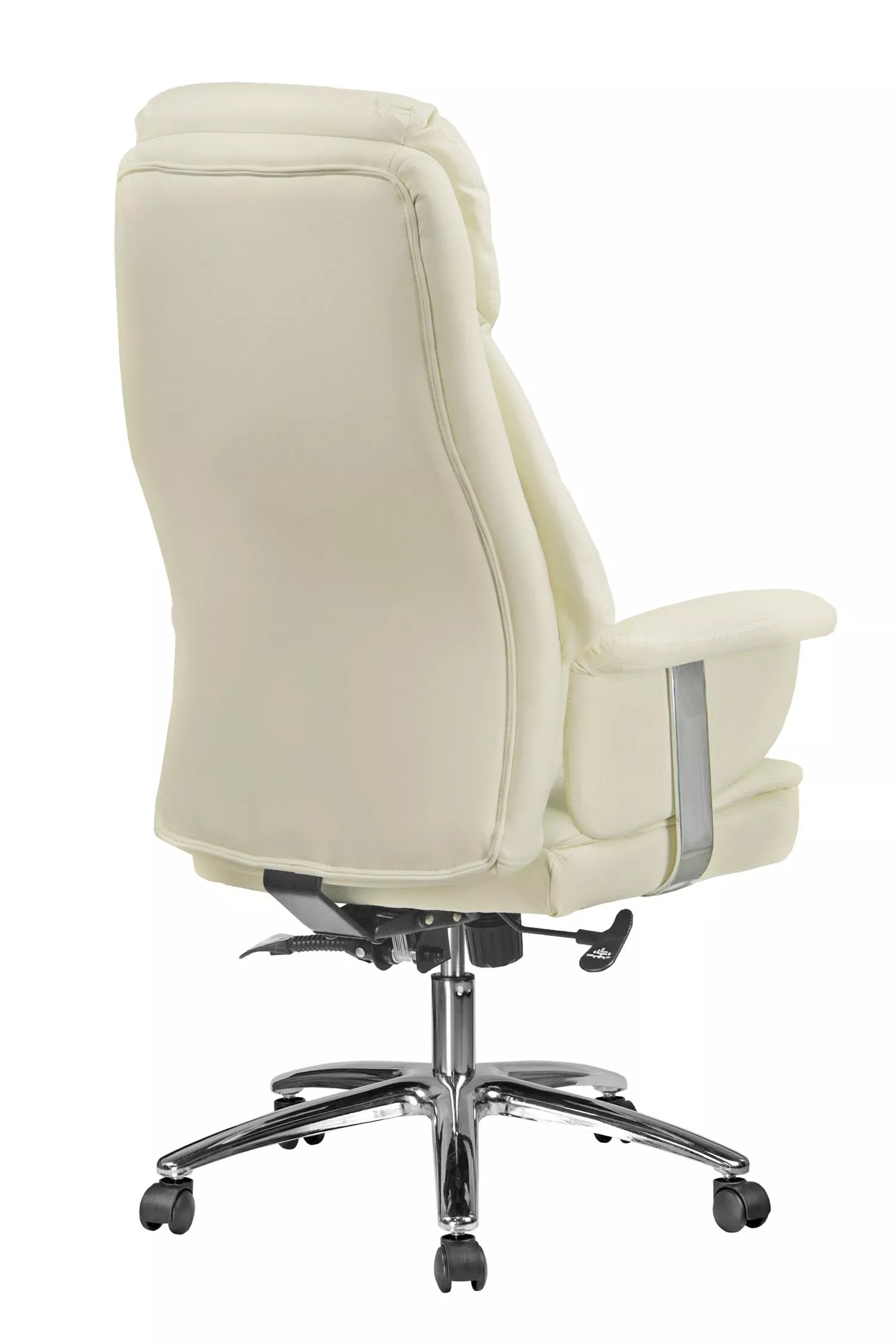 Кресло руководителя Riva Chair 9501 (экокожа) кремовый