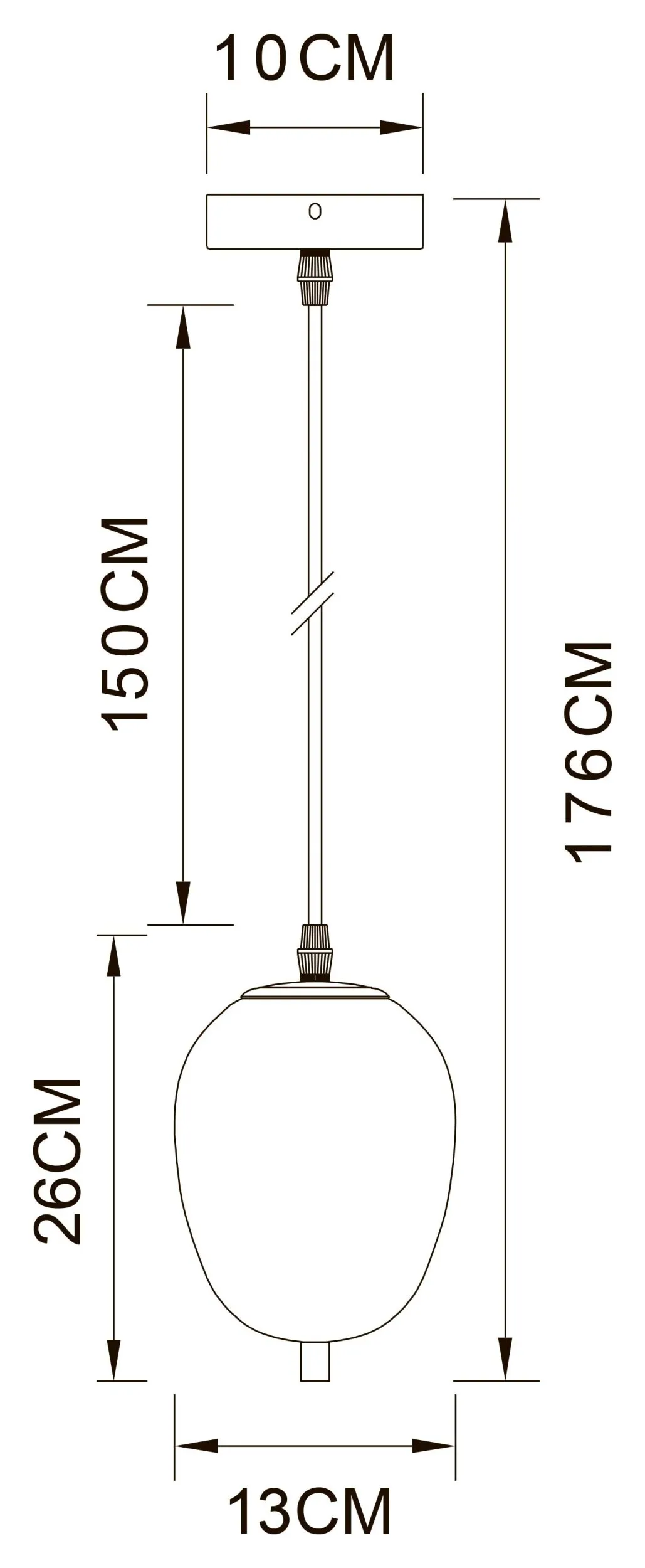 Подвесной светильник ARTE LAMP FREDDIE A2232SP-1PB
