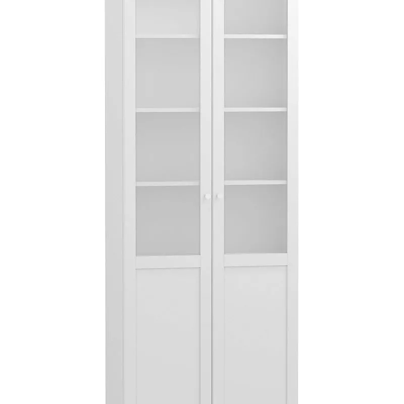 Шкаф для книг двухстворчатый Харрис 32 (библиотека) Белый