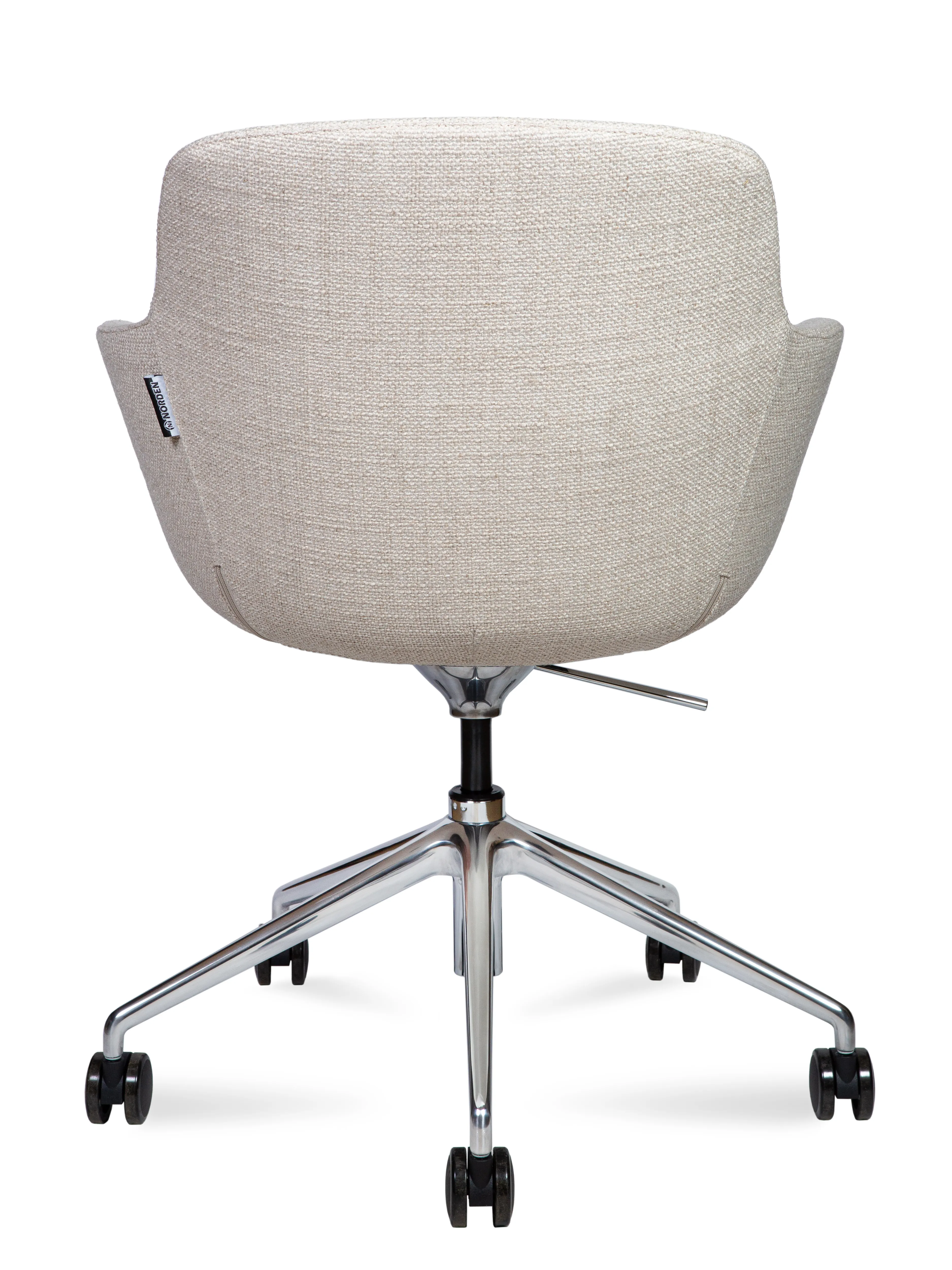 Кресло офисное NORDEN Corfu turquoise ткань бежевый B1816 3S fabric LE8100-01