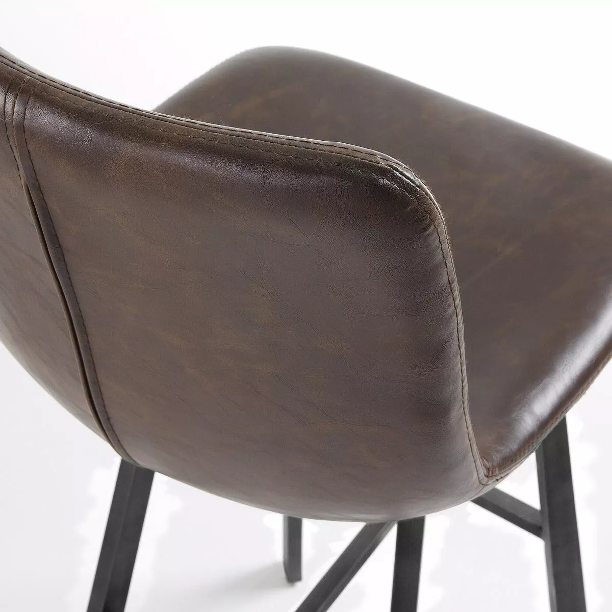 Барный стул La Forma Trac темно-коричневый