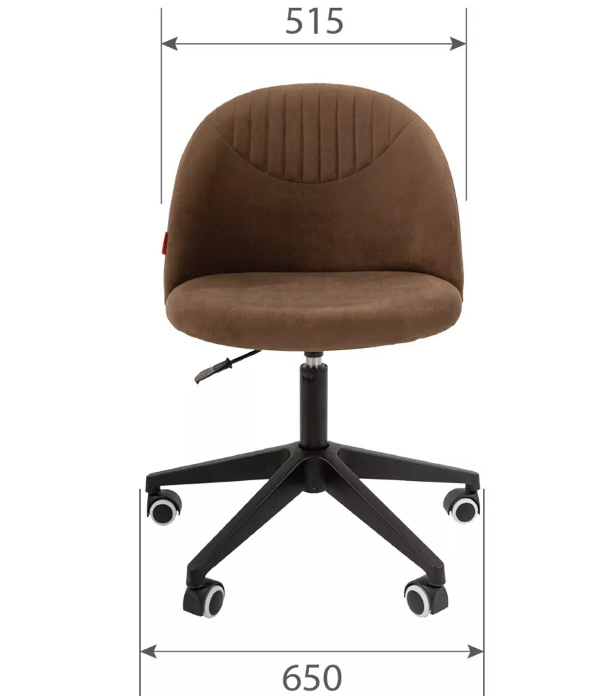 Кресло компьютерное CHAIRMAN HOME 119 коричневый