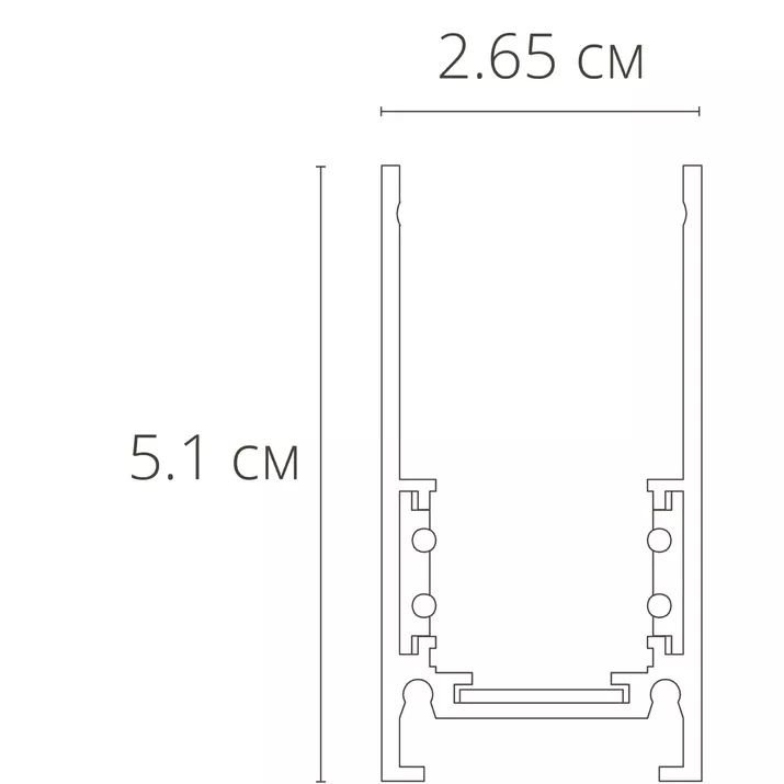 Шинопровод магнитный накладной Arte Lamp LINEA-ACCESSORIES A460106