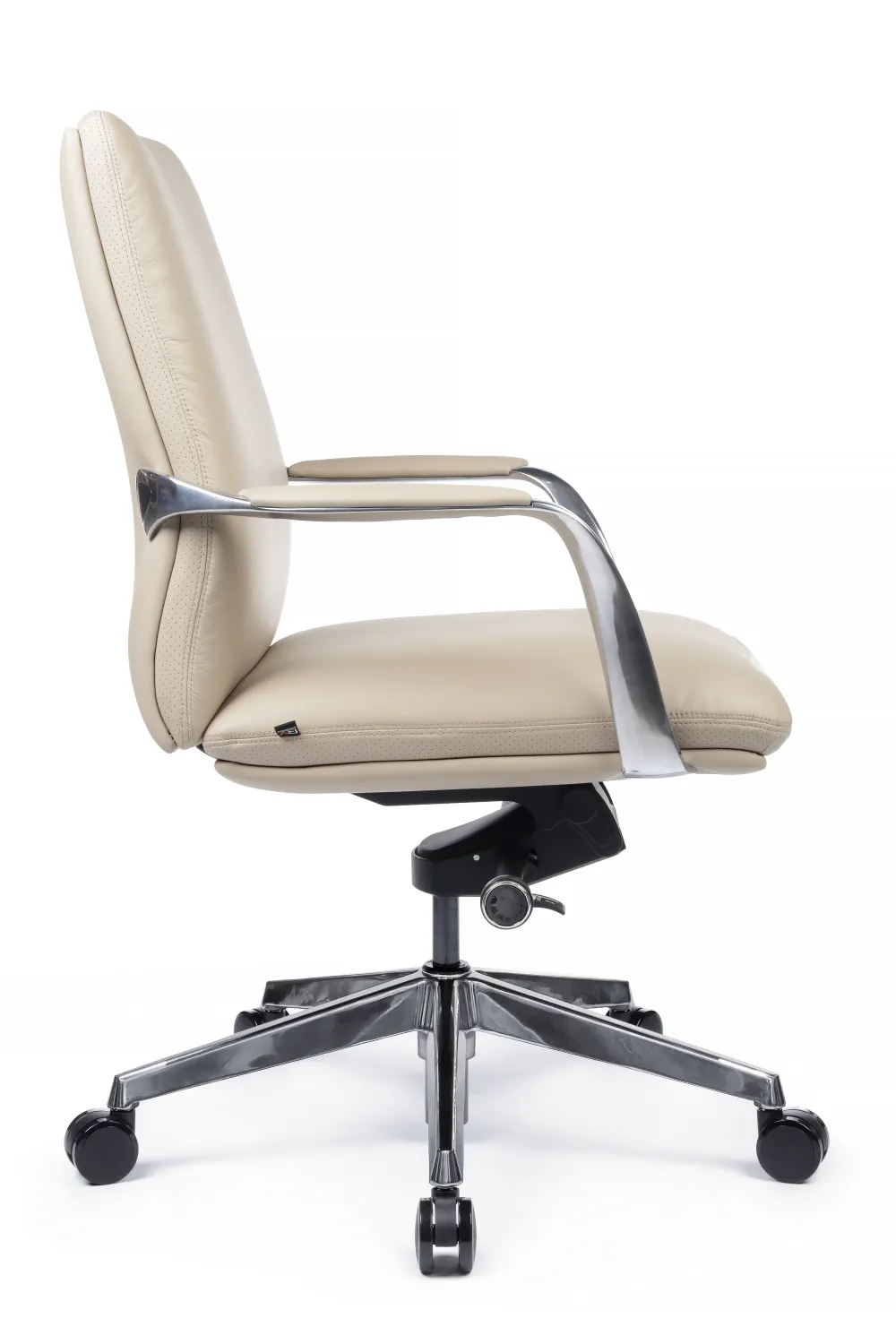 Кресло руководителя RIVA DESIGN Pablo-M B2216-1 без подголовника натуральная кожа Светло-бежевый