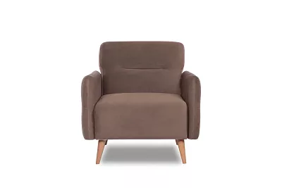 Кресло Finsoffa HYGGE велюр (225 коричневый)
