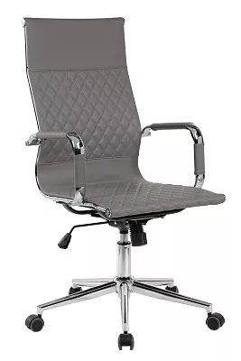Кресло руководителя Riva Chair Hugo 6016-1S серый