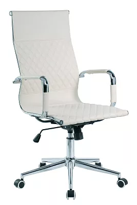 Кресло руководителя Riva Chair Hugo 6016-1S светло-бежевый